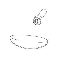 MOEN 100109WBL Plug Button Kit