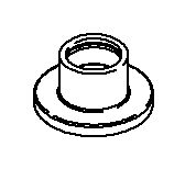 KOHLER Escutcheon - Brushed Chrome, K-1023417-G