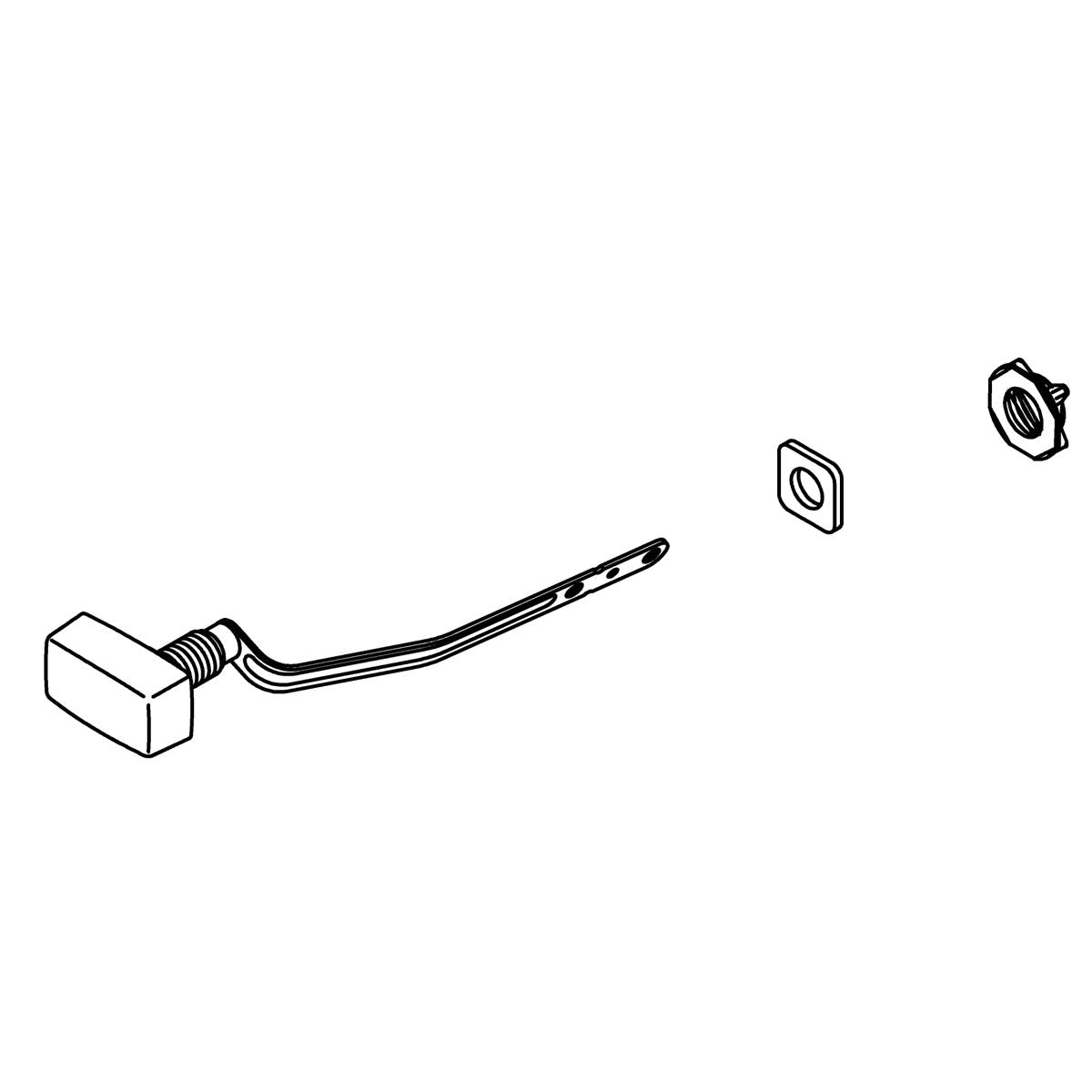 KOHLER Left Trip Lever Service Kit - Vibrant Finish, K-1025329-VF