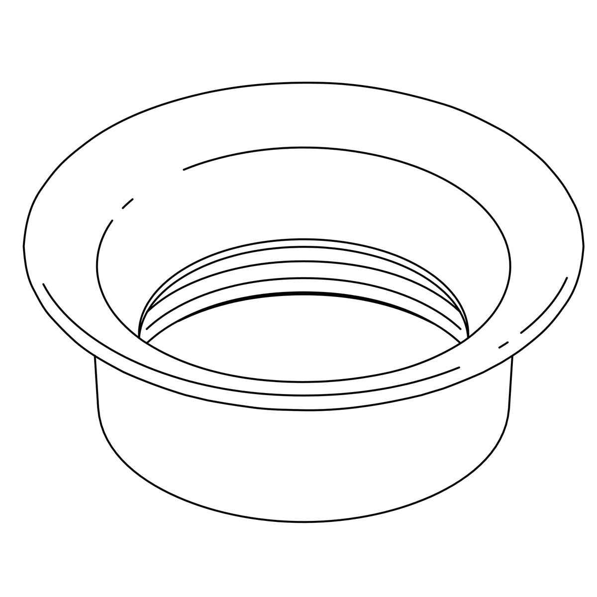 KOHLER Drain-Trim Ring - Vibrant Brushed Bronze, K-1036932-BV