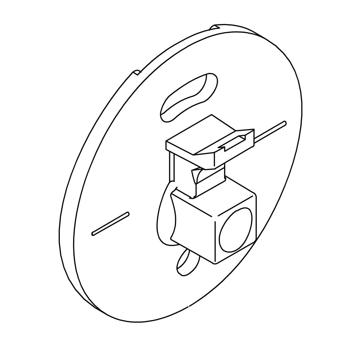 KOHLER K-1042980 Plate, Wall Mount