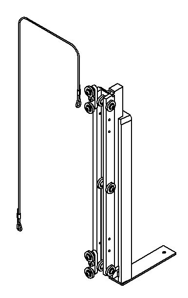 KOHLER K-1113080-A Roller Assembly, Lh