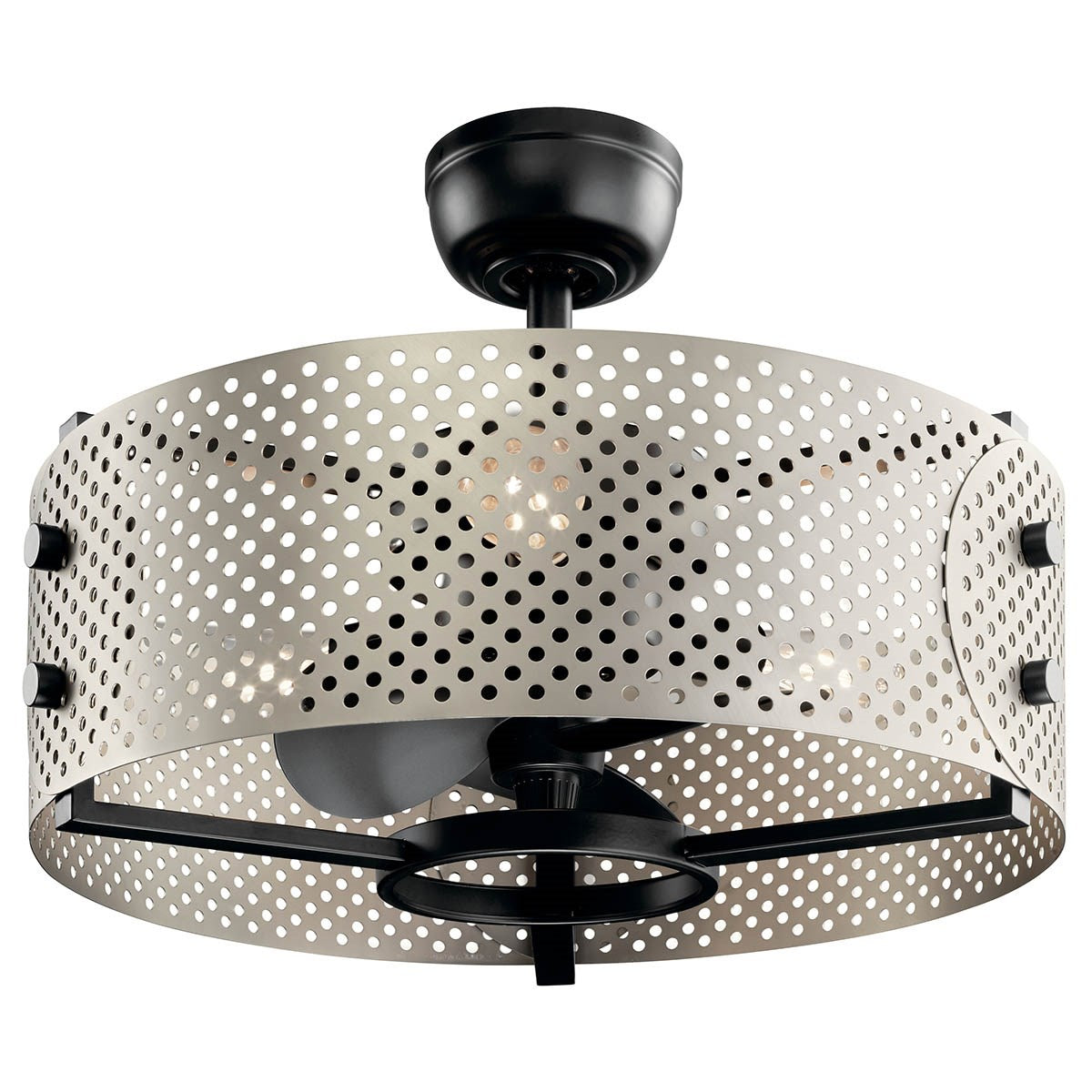 KICHLER 300041Sbk Eyrie 13"Ceiling Fan Satin Black
