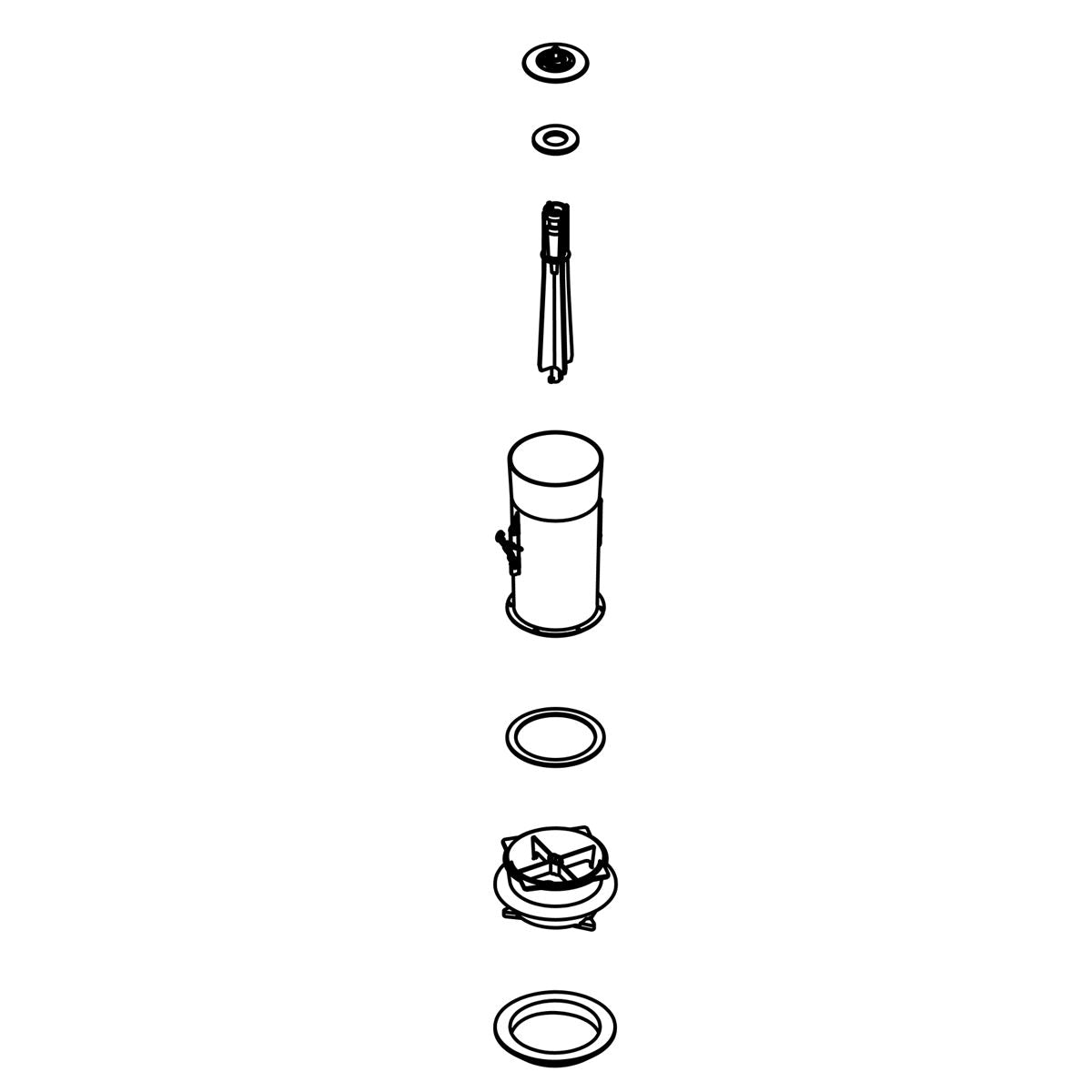 KOHLER CANISTER VALVE ASSEMBLY SERVICE KIT, K-1216624