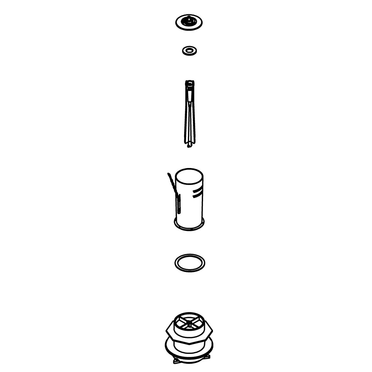 KOHLER K-1218038 CANISTER VALVE ASSEMBLY KIT