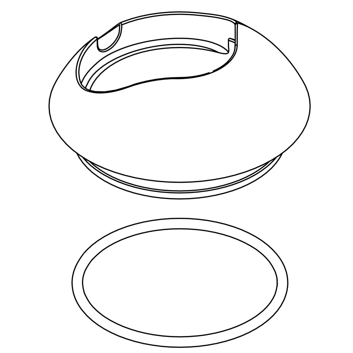 KOHLER Bonnet Assembly, Service, Sc - Vibrant Brushed Nickel, K-1239008-BN