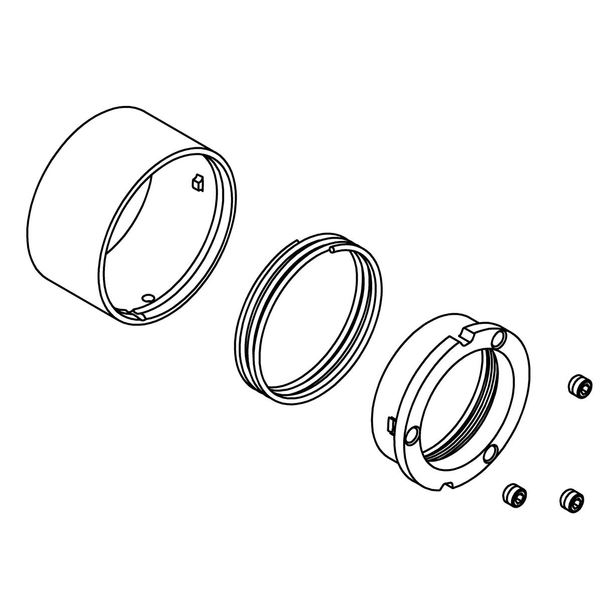 KOHLER Sleeve Assembly - Polished Chrome, K-1242629-CP