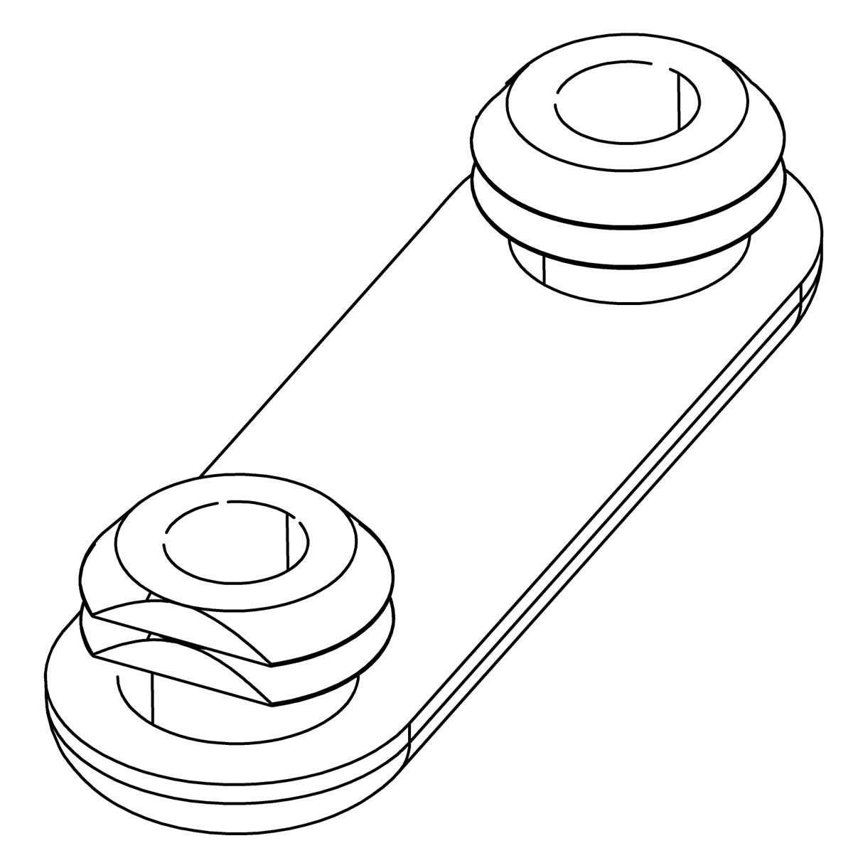 KOHLER K-1266096 Seat Bumper Rear-Sp