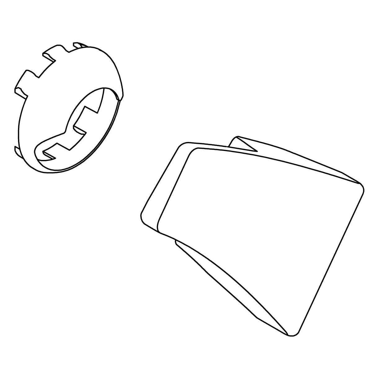 KOHLER Kit, Handle, Lever - Vibrant Brushed Nickel, K-1316182-BN