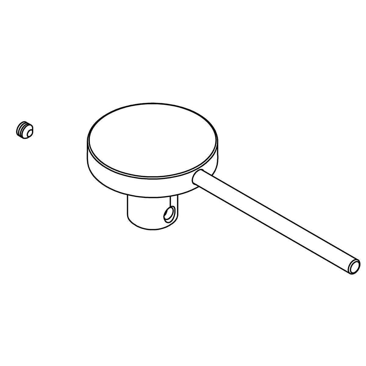 KOHLER Handle Kit - Vibrant Brushed Nickel, K-1327607-BN