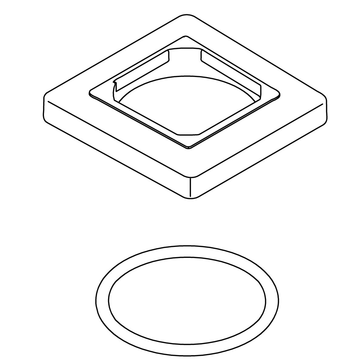 KOHLER Escutcheon Kit - Vibrant Brushed Nickel, K-1335614-BN