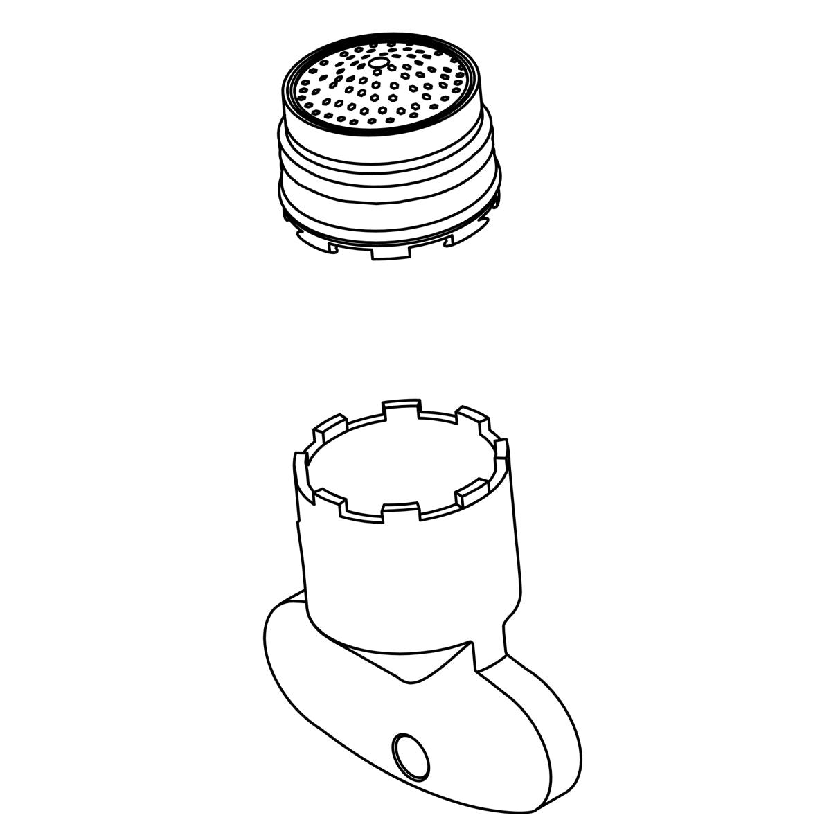 KOHLER K-1345637 Kit, Service, Aerator And Key