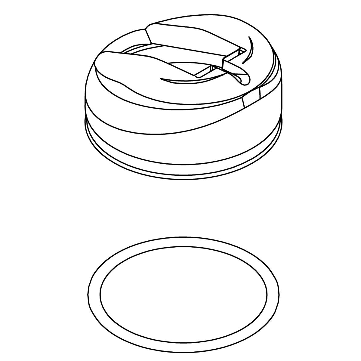 KOHLER Bonnet Kit - Matte Black, K-1350131-BL