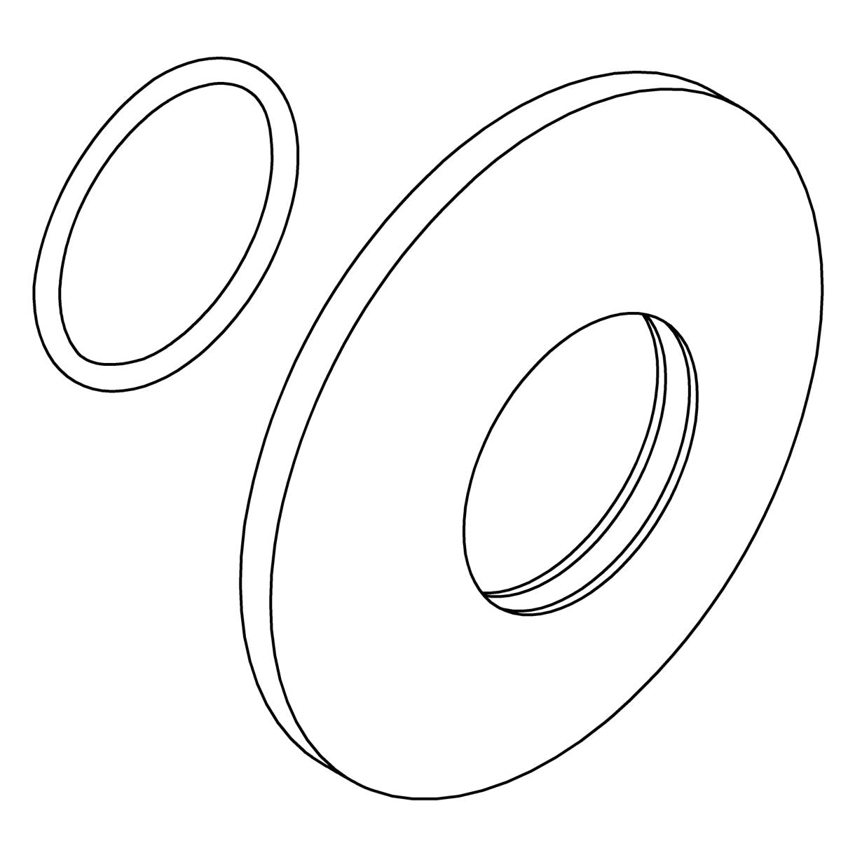 KOHLER Escutcheon Assembly - Polished Chrome, K-1376776-CP