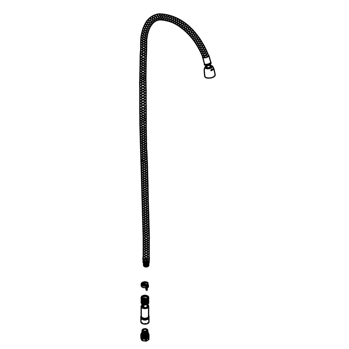 KOHLER Hose Kit - Polished Chrome, K-1434801-CP