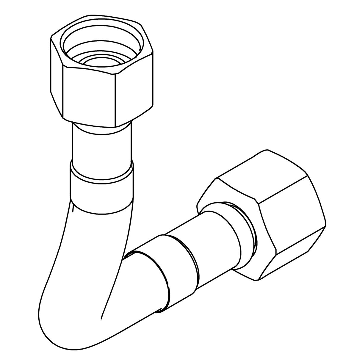 KOHLER Hose, .375 Comp X 7.50, Silicone, K-1458021