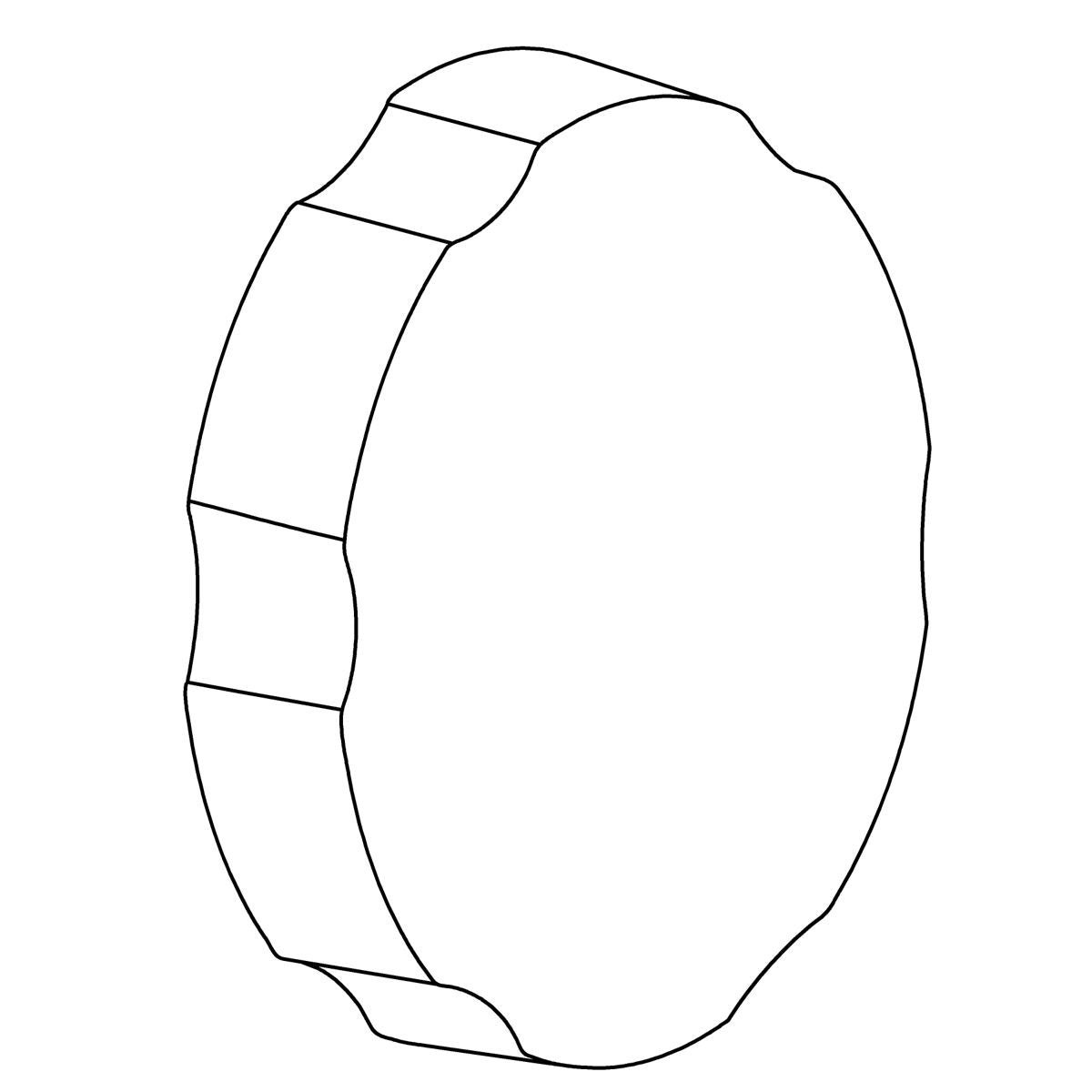 KOHLER Bath Drain Handle - Vibrant French Gold, K-1480151-AF