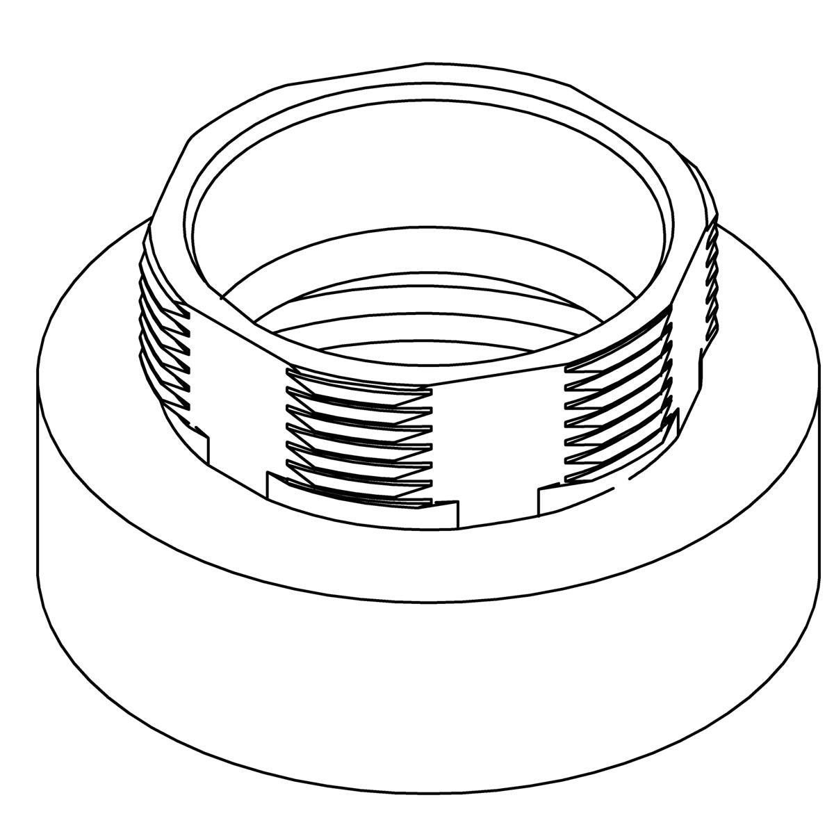 KOHLER K-1483308 Nut,Valve Hold Down