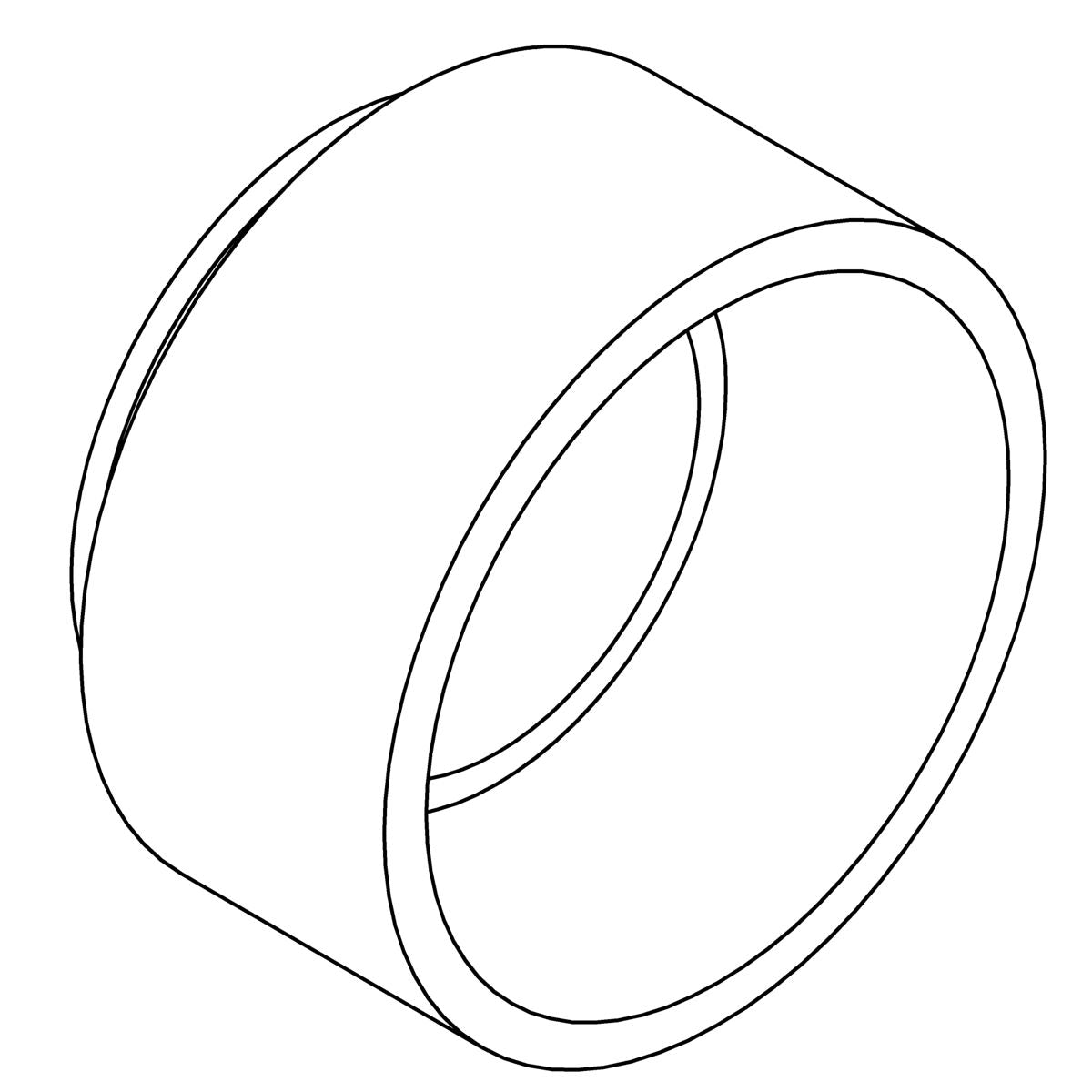 KOHLER K-1486015 Outlet Adapter, Pvc