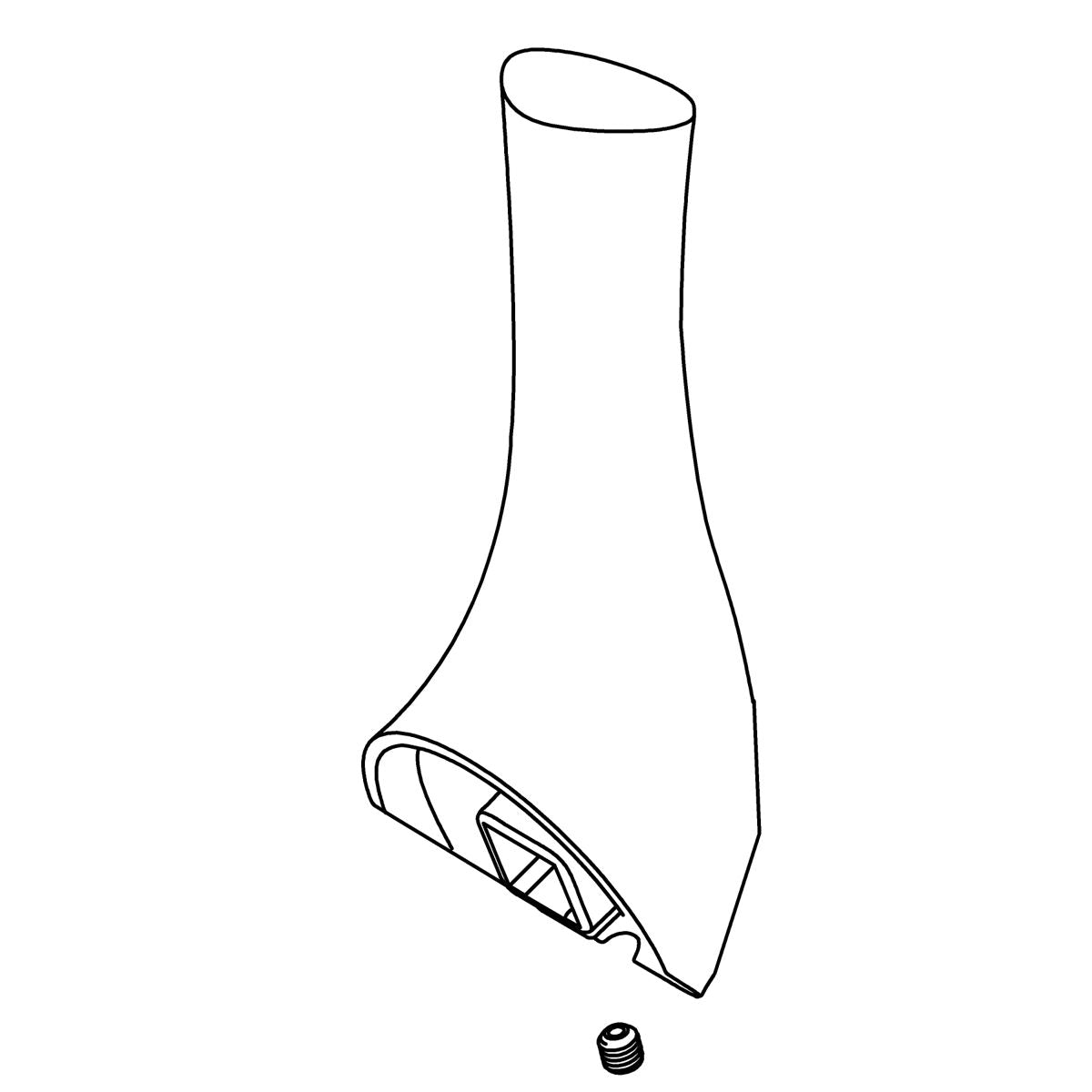 KOHLER Handle Kit - Vibrant Brushed Moderne Brass, K-1487030-2MB