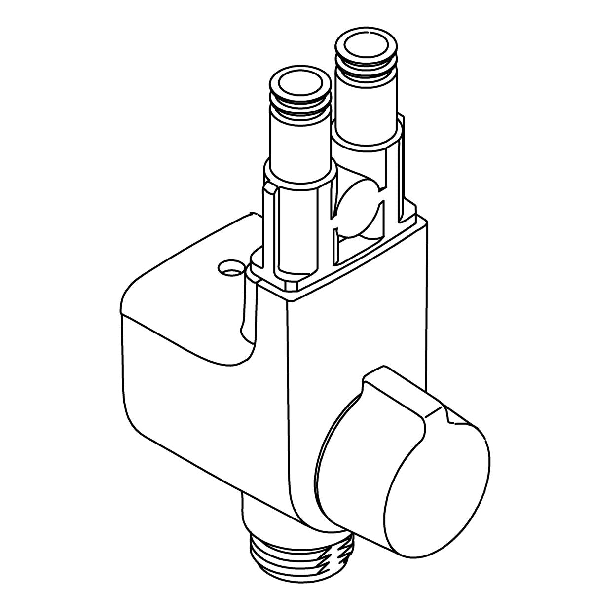KOHLER Assembly, Diverter - Polished Chrome, K-1505047-CP