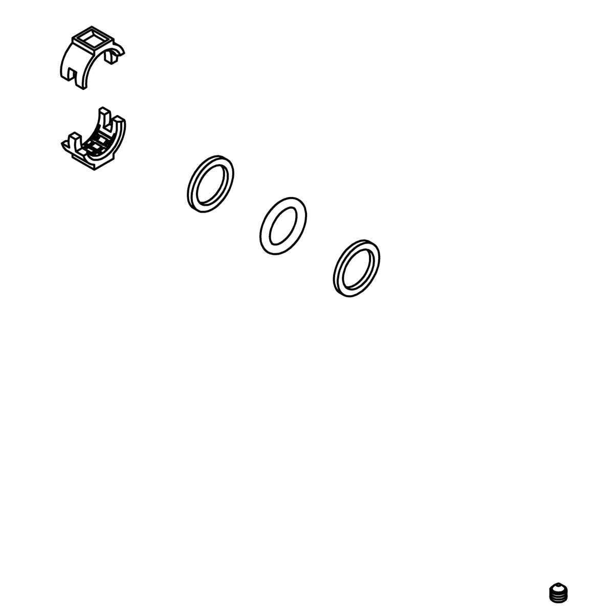 KOHLER K-1515934 Kit, Slip-Fit Clamp