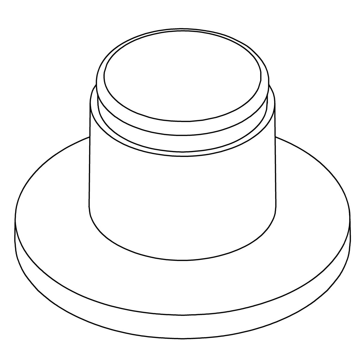 KOHLER Flange Kit - Vibrant Brushed Moderne Brass, K-1562953-2MB