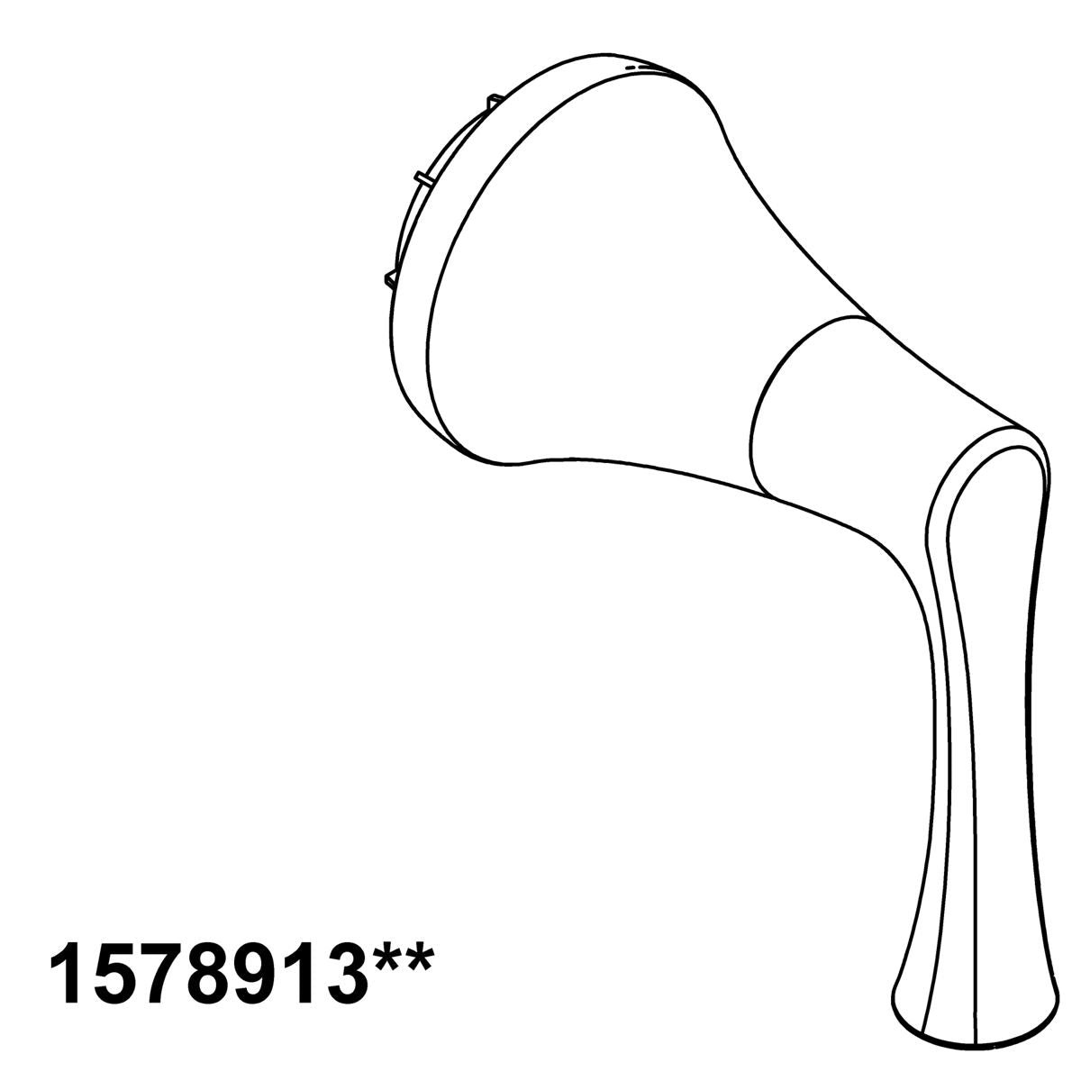 KOHLER Handle Assembly - Polished Chrome, K-1578913-CP