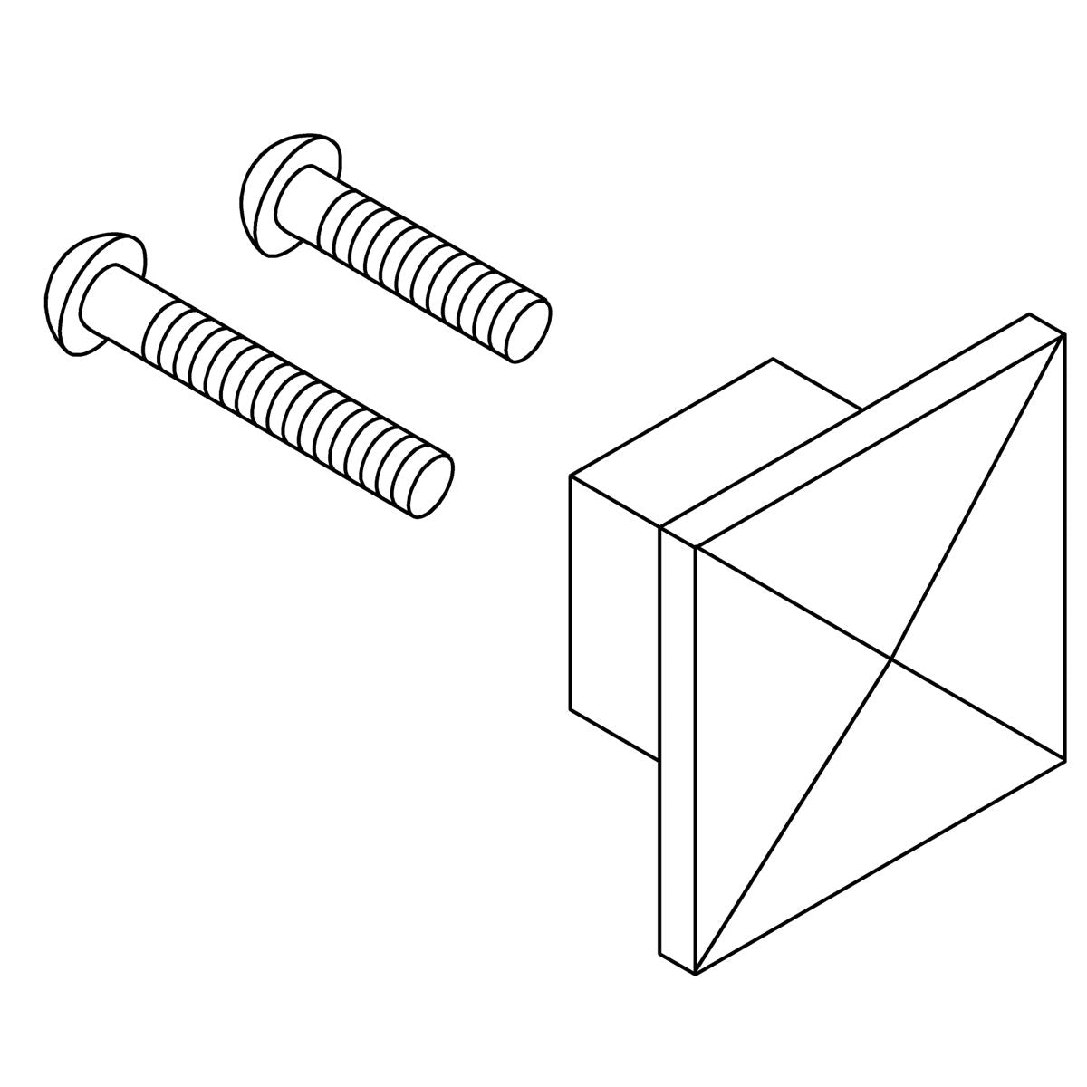 KOHLER 60" Service Kit Of Clave Handle - Hardware Brushed Brass, K-1605095-HF6