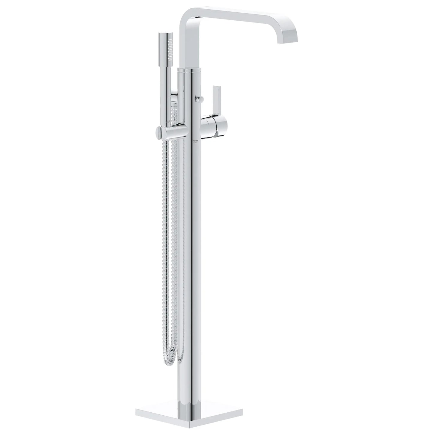 GROHE 32754002 Allure Single-Handle Freestanding Tub Faucet with 1.75 GPM Hand Shower - Chrome