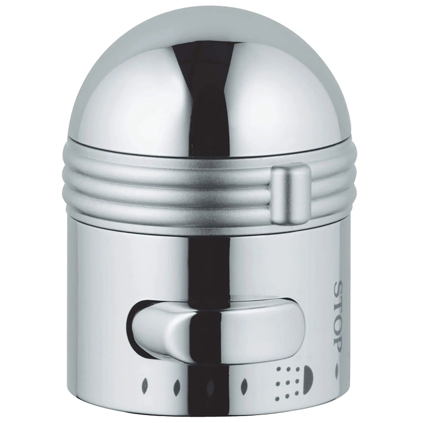 GROHE 47545IP0 Volume Control Handle For Thermostatic Valve - Chrome/Matte Chrome