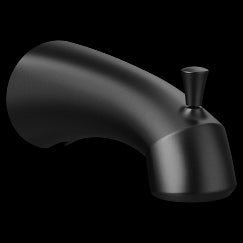 MOEN 179791BL Glyde Diverter Spouts In Matte Black