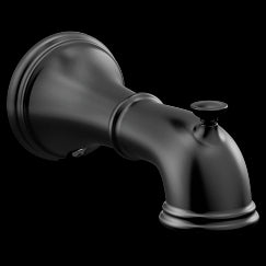 MOEN 185820BL Belfield Diverter Spouts In Matte Black