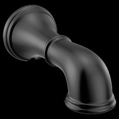 MOEN 193371BL Belfield Nondiverter Spouts In Matte Black
