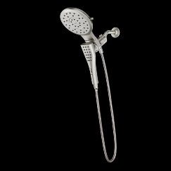 MOEN 220C3BN Verso Eight-Function 7" Diameter Spray Head Standard With Handshower In Brushed Nickel