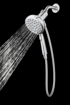 MOEN 220H2EP Eight-Function 5" Diameter Spray Head Handshower In Chrome