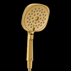 MOEN 220H5EPBG Verso Eight-Function 5" Diameter Spray Head Handshower In Brushed Gold