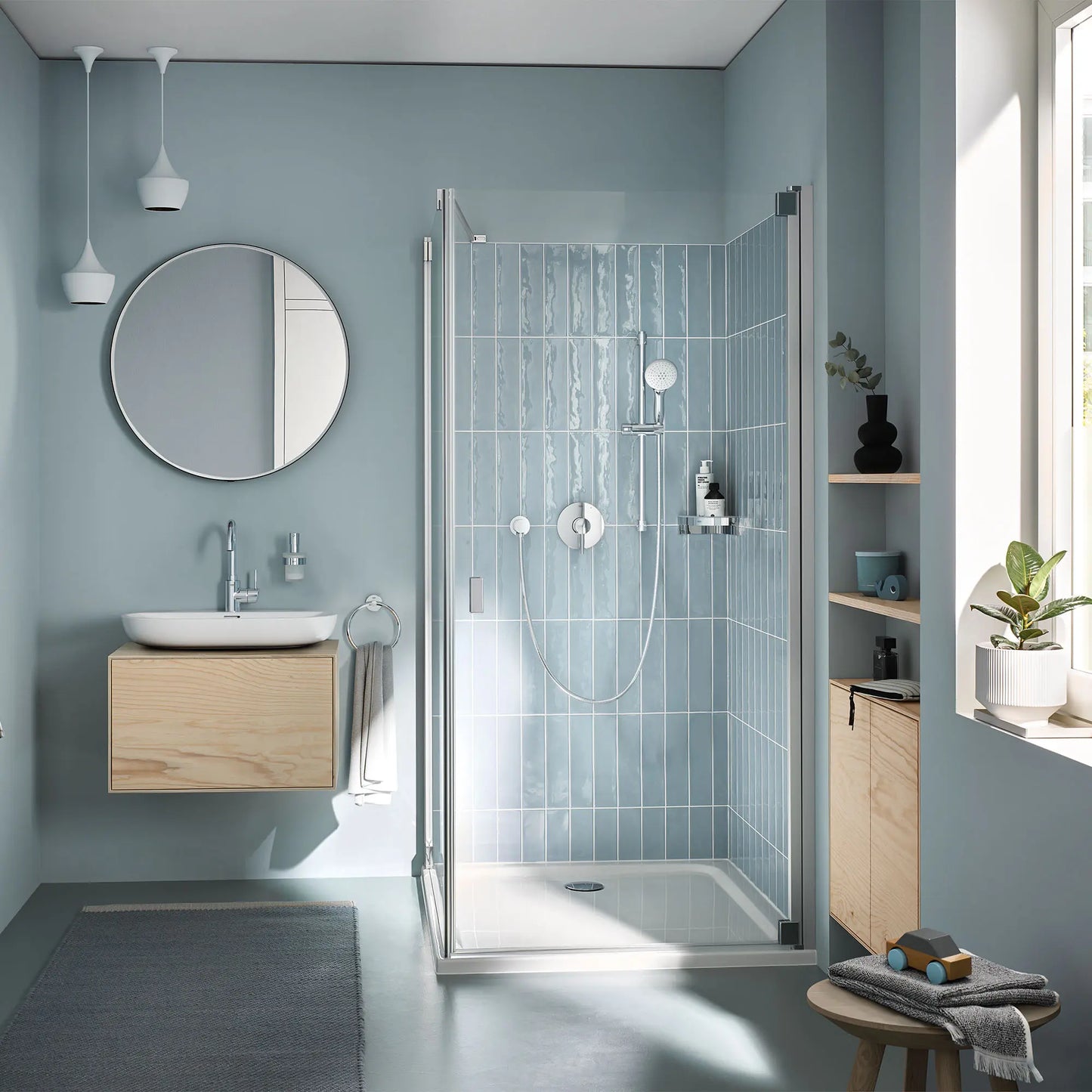 GROHE 26636001 Tempesta Wall Union - Chrome