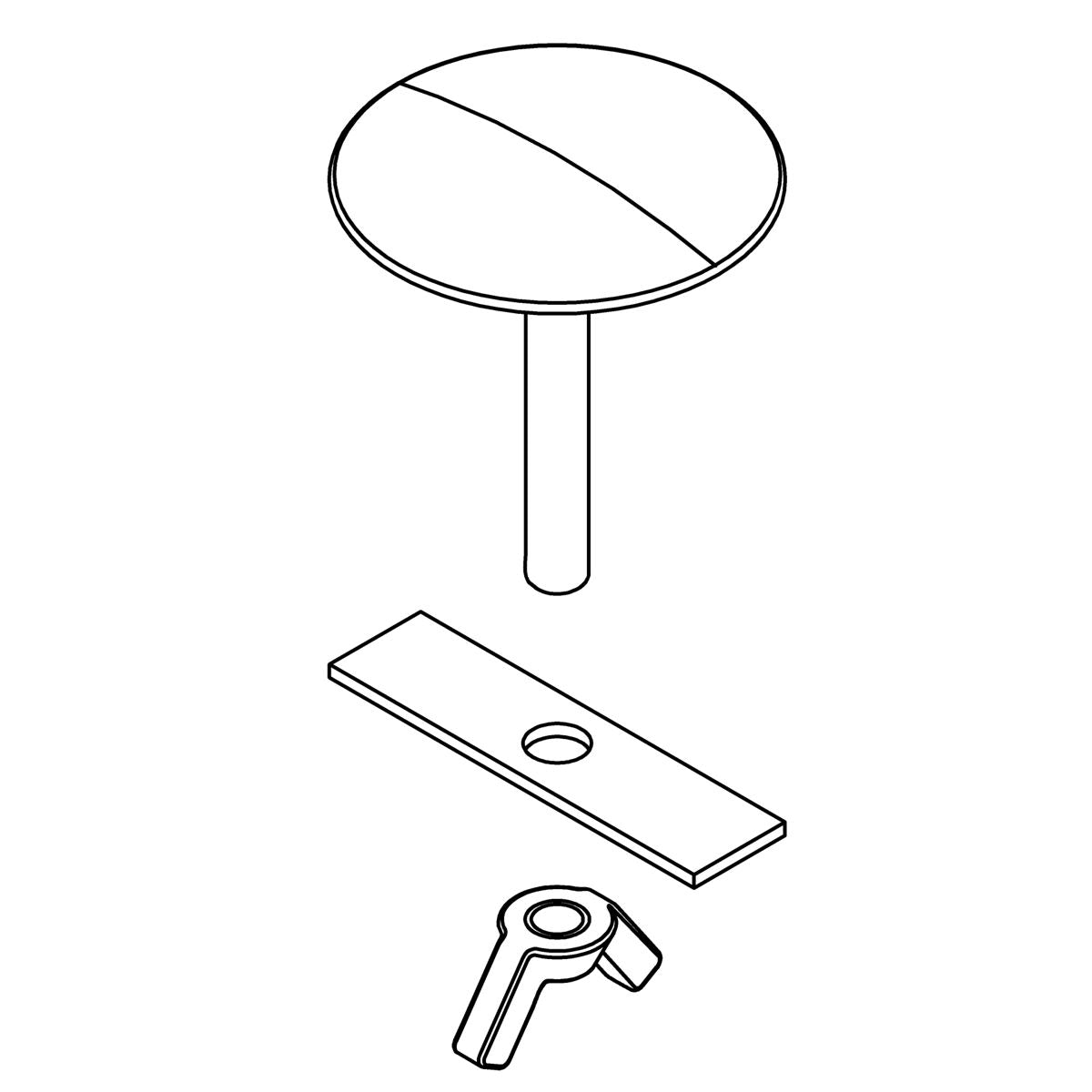 KOHLER Cover - Polished Chrome, K-29978-CP