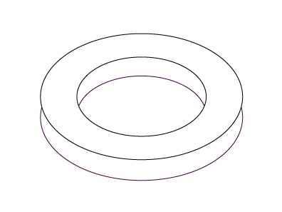 KOHLER K-32841 Washer-1.00 X 1.75 X .12