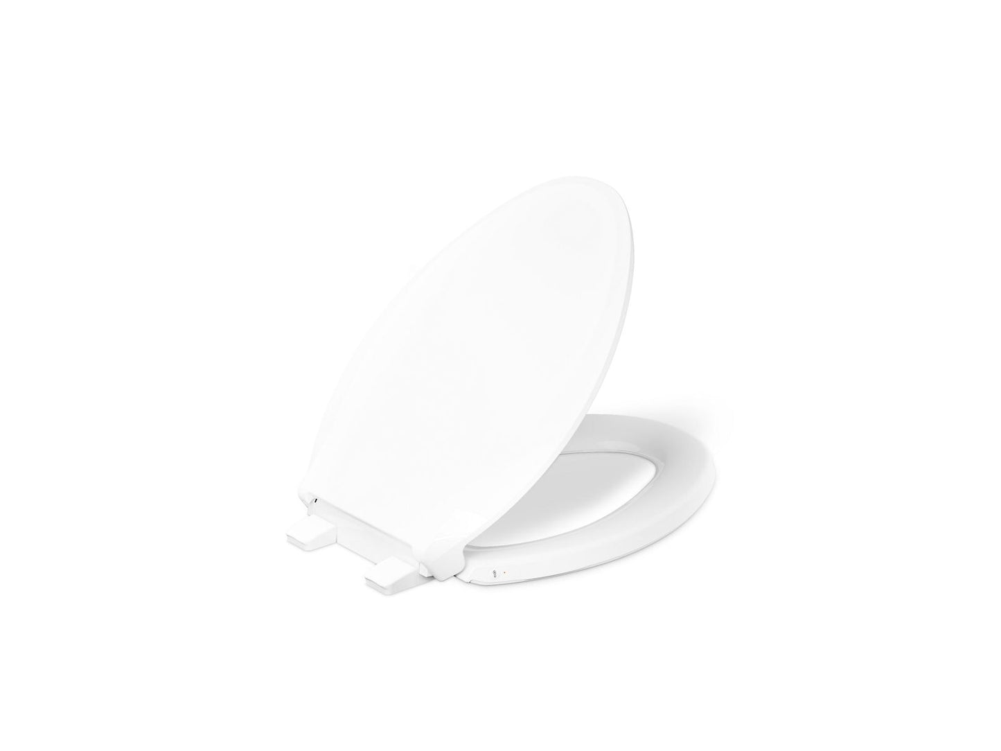 KOHLER K-33727-0 Cachet Heated ReadyLatch Quiet-Close elongated toilet seat - White