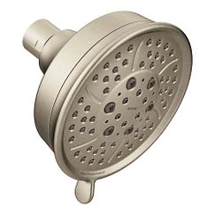 MOEN 3638EPBN Four-Function 4-3/8" Diameter Spray Head Eco-Performance Showerhead In Brushed Nickel