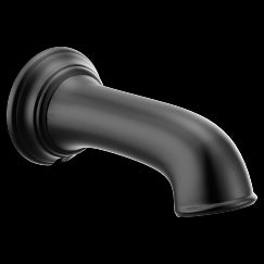 MOEN 3858BL Dartmoor Nondiverter Spouts In Matte Black