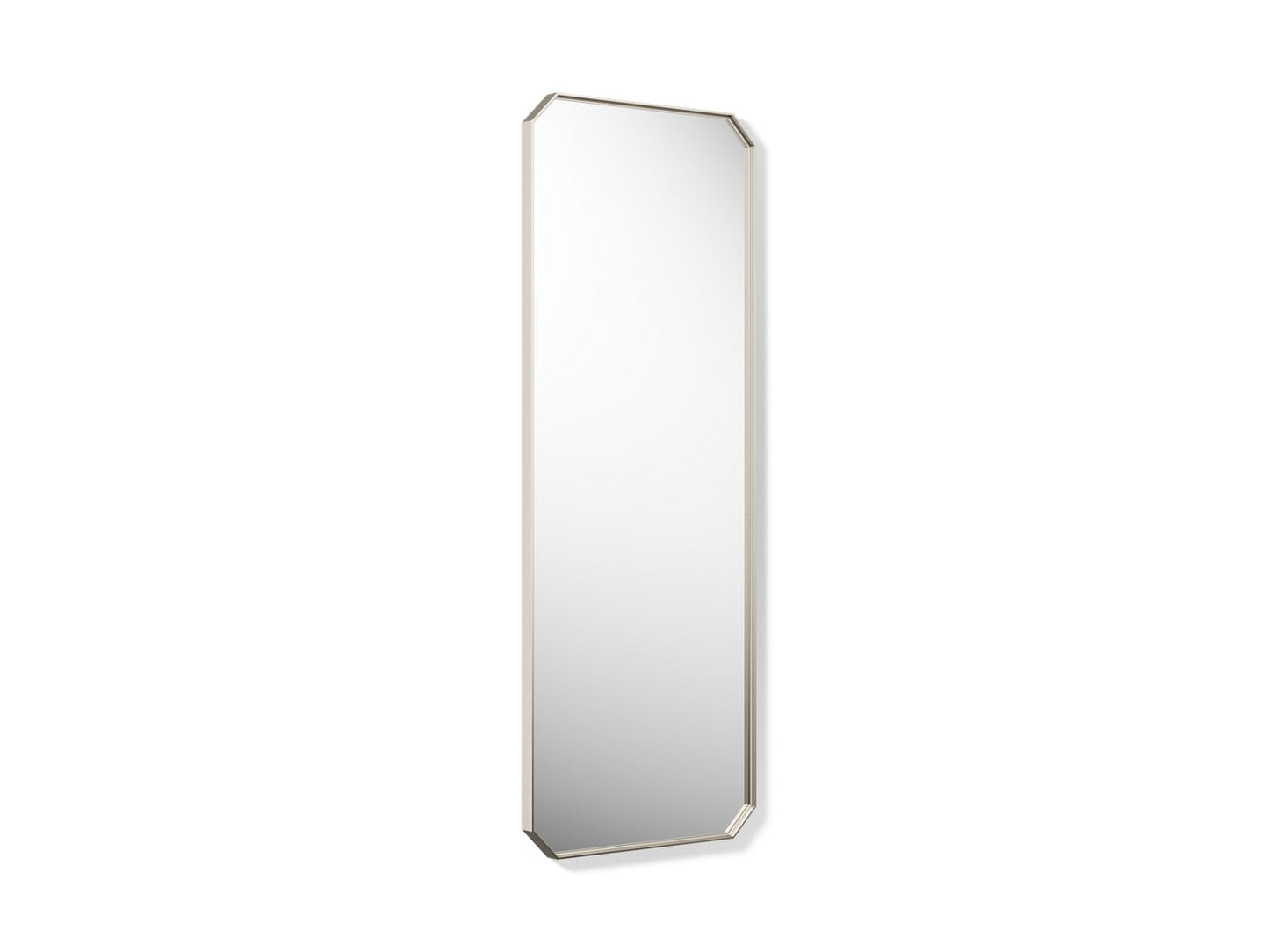 KOHLER K-39312-BNL Claude by Studio McGee 24" x 64" rectangular framed mirror - Vibrant Brushed Nickel
