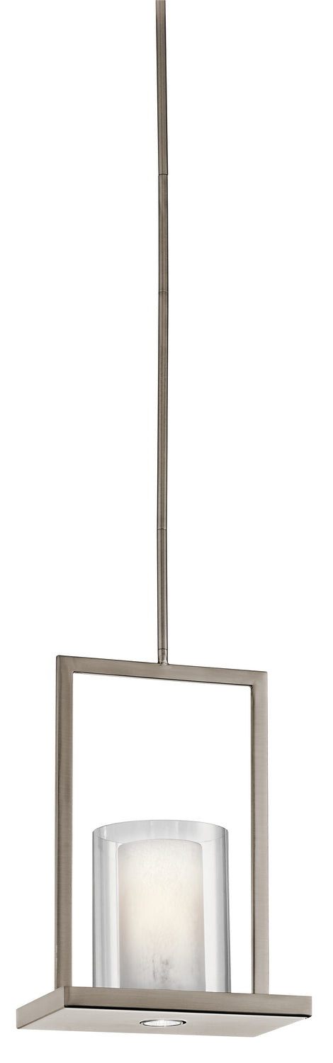 KICHLER 42549Clp Triad One Light Pendant Classic Pewter