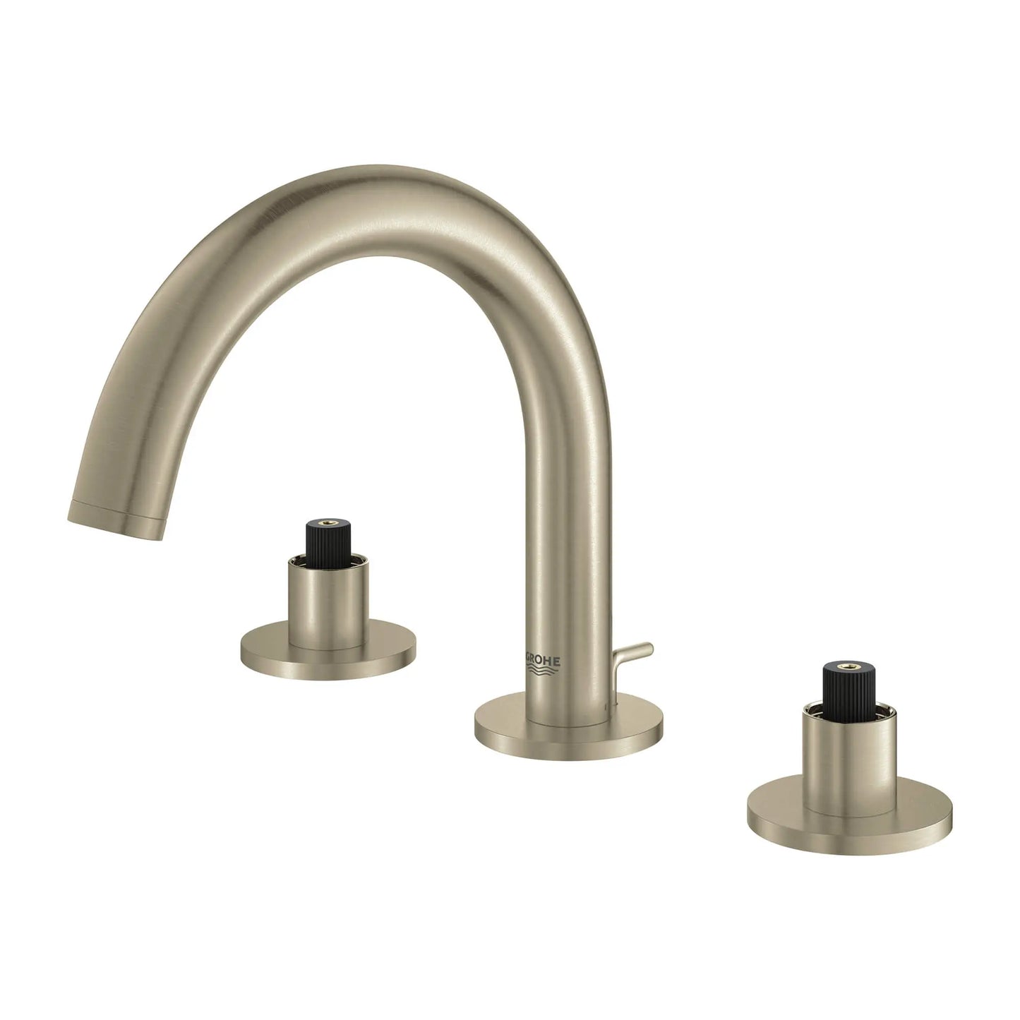 GROHE 20072EN3 Atrio New 8-inch Widespread 2-Handle S-Size Bathroom Faucet 1.2 GPM - Brushed Nickel