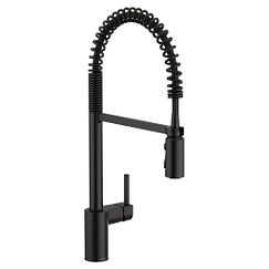 MOEN 5923BL Align One-Handle Pulldown Kitchen Faucet In Matte Black