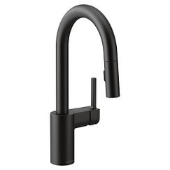 MOEN 5965BL Align One-Handle Pulldown Bar Faucet In Matte Black