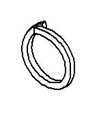 KOHLER K-60043 Pfslw38P Lock Washer, 3/8