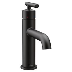 MOEN 6145BL Gibson One-Handle Bathroom Faucet - Matte Black